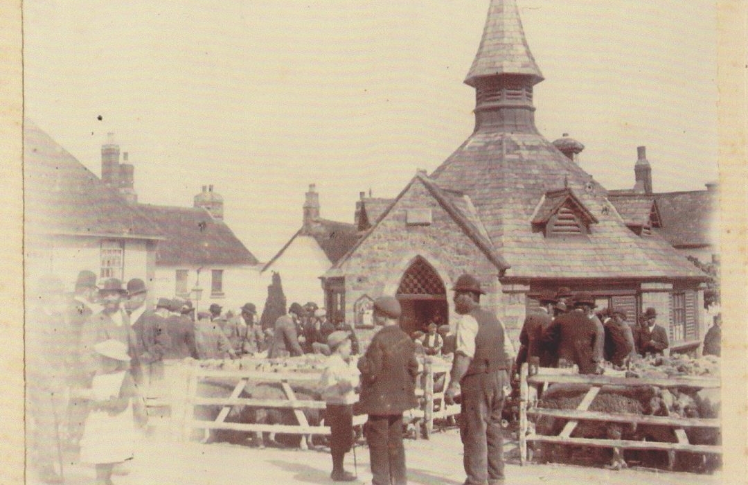 Chagford Square, 19th cent. market 1 001